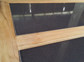 Dining Table Lava Stone inlay